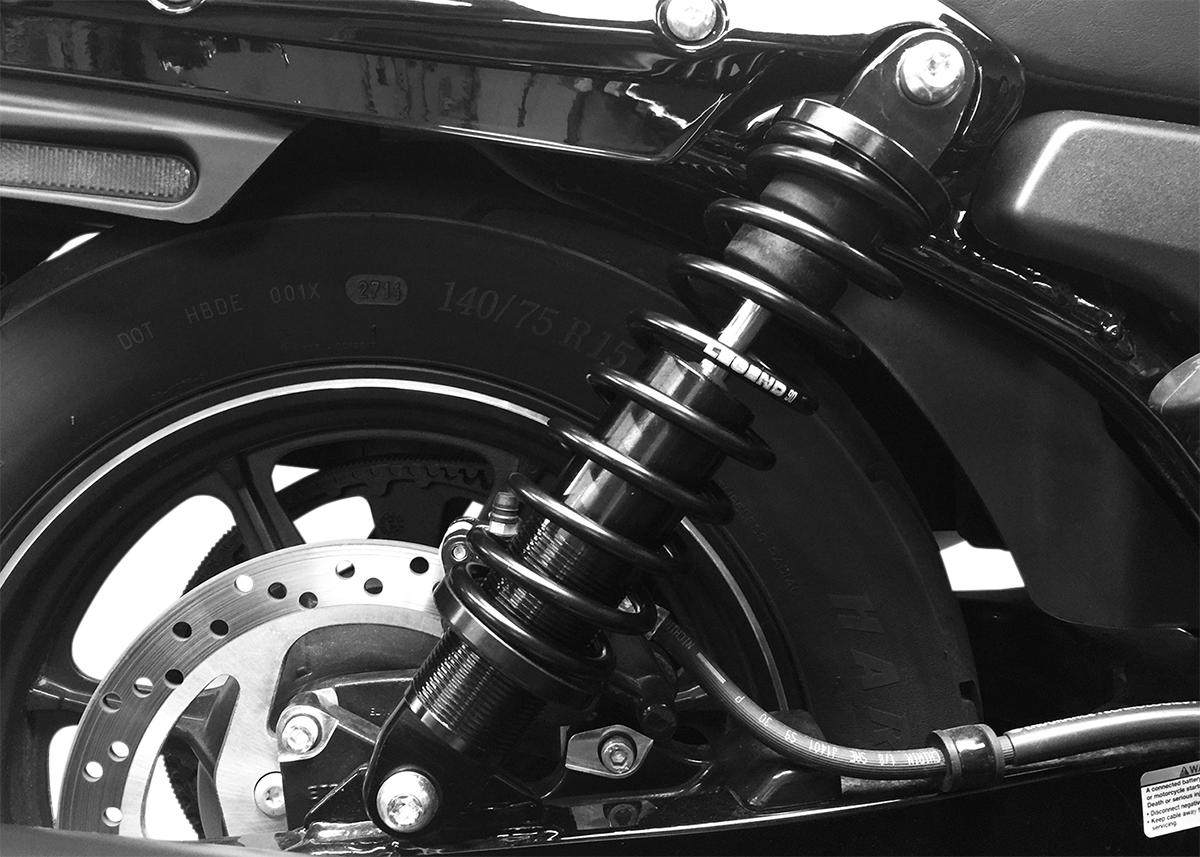 REVO Street Shocks - 12" - Black - Heavy-Duty