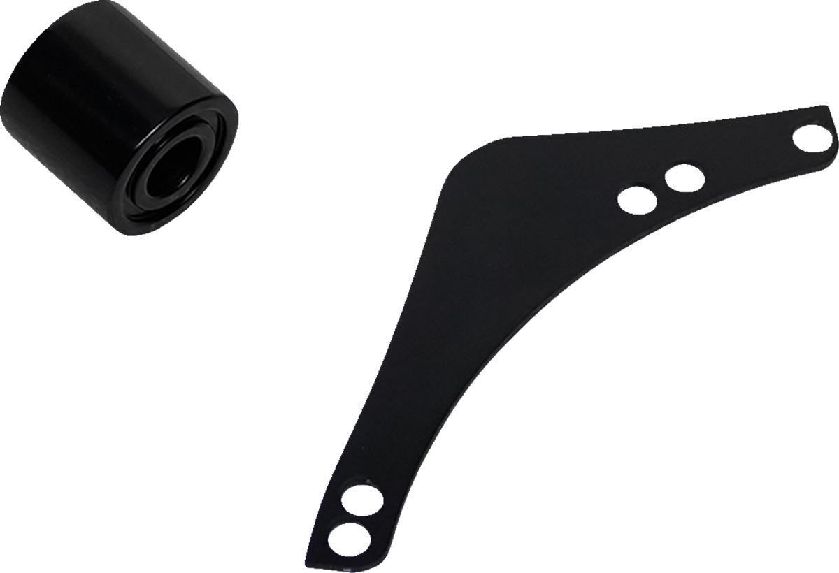 Replacement Breather Bolt Cover Plate - Inverted/Method/Clear Tear/Sidekick - Left - Black