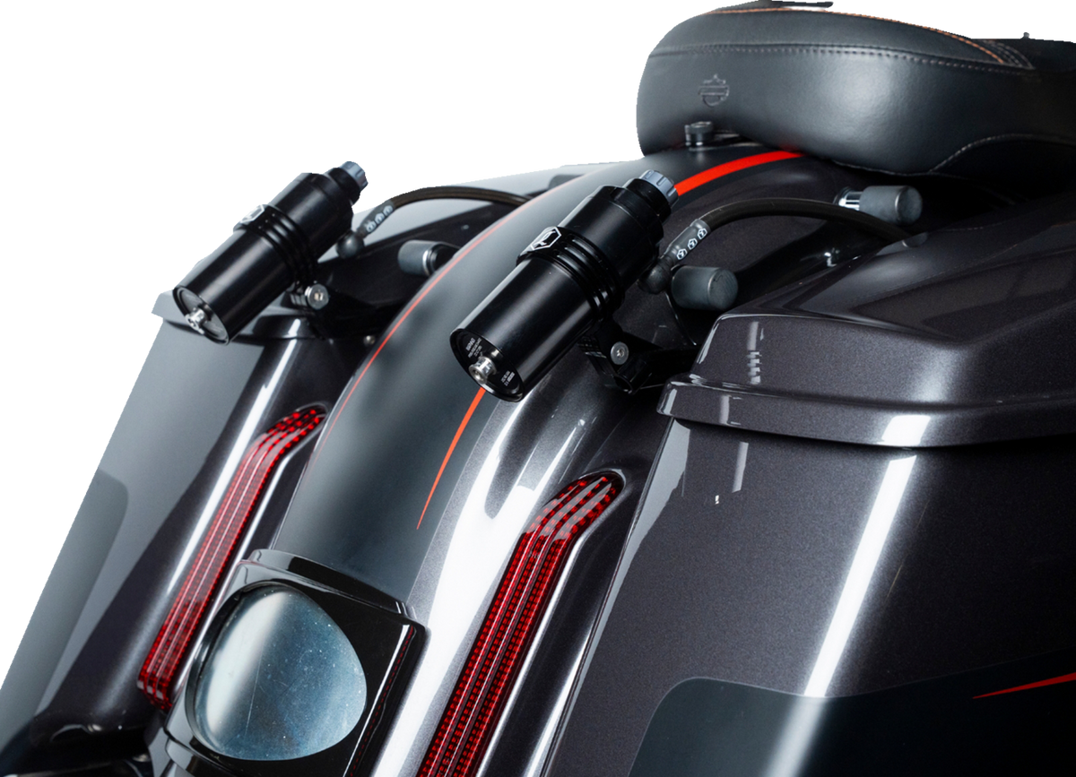 REVO ARC Billet Remote Reservoir External Mounts