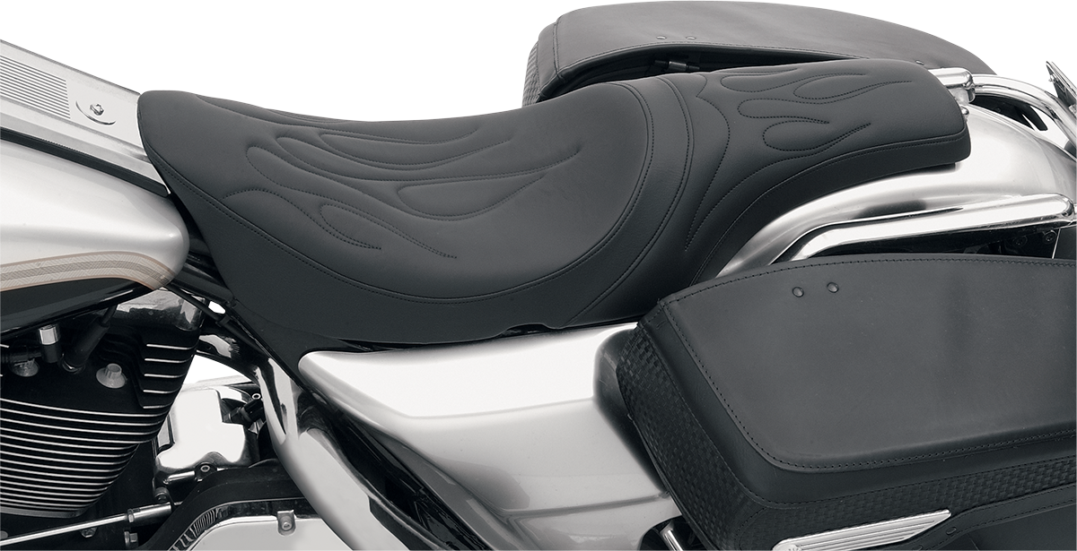 Predator Seat - Flame Stitched - FLHR/FLHX '97-'07