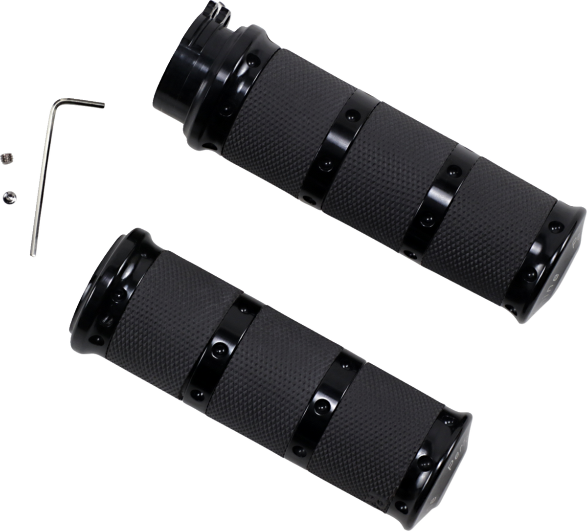 Contour XL Renthal Wrapped Grips - Cable - Black