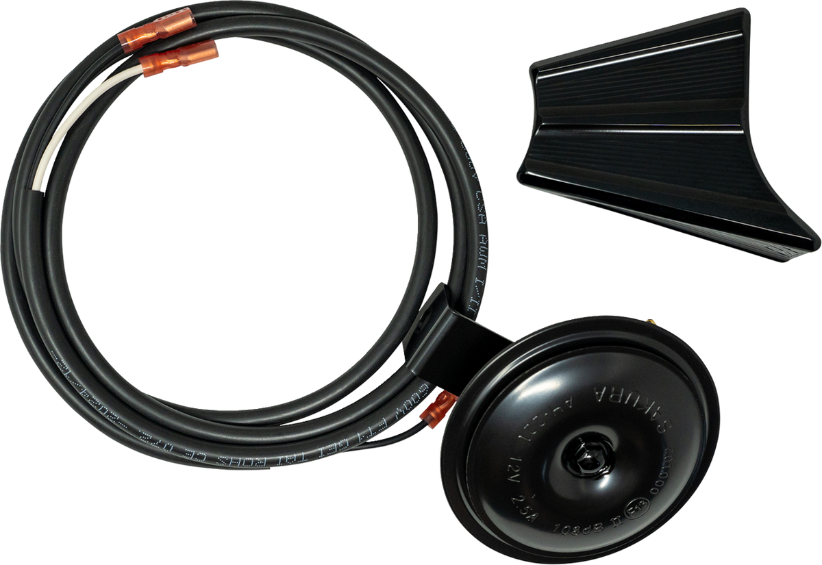 Horn Relocation Kit - Gloss Black