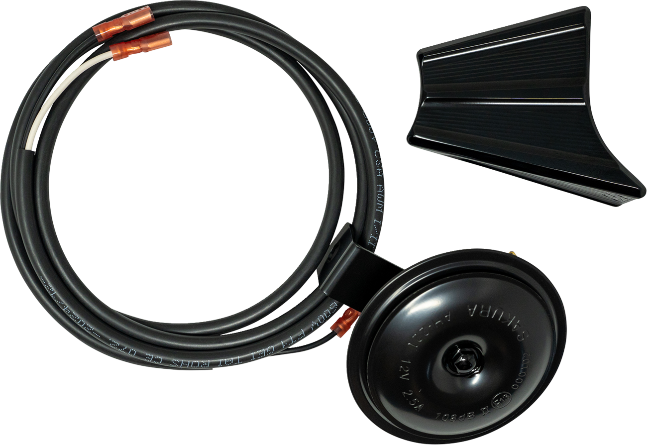 Horn Relocation Kit - Gloss Black