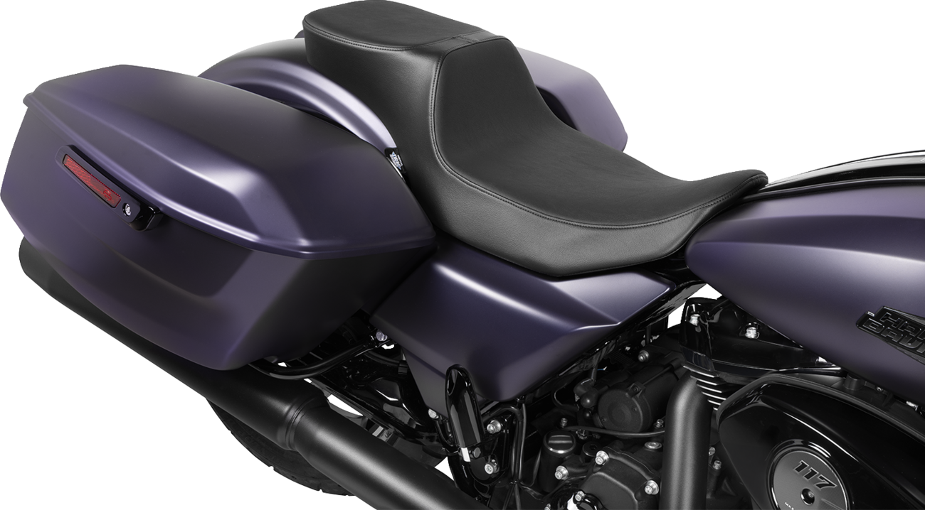 Predator 2-Up Seat - Extended Reach - Smooth Vinyl - FLHX/FLTR '23-'24
