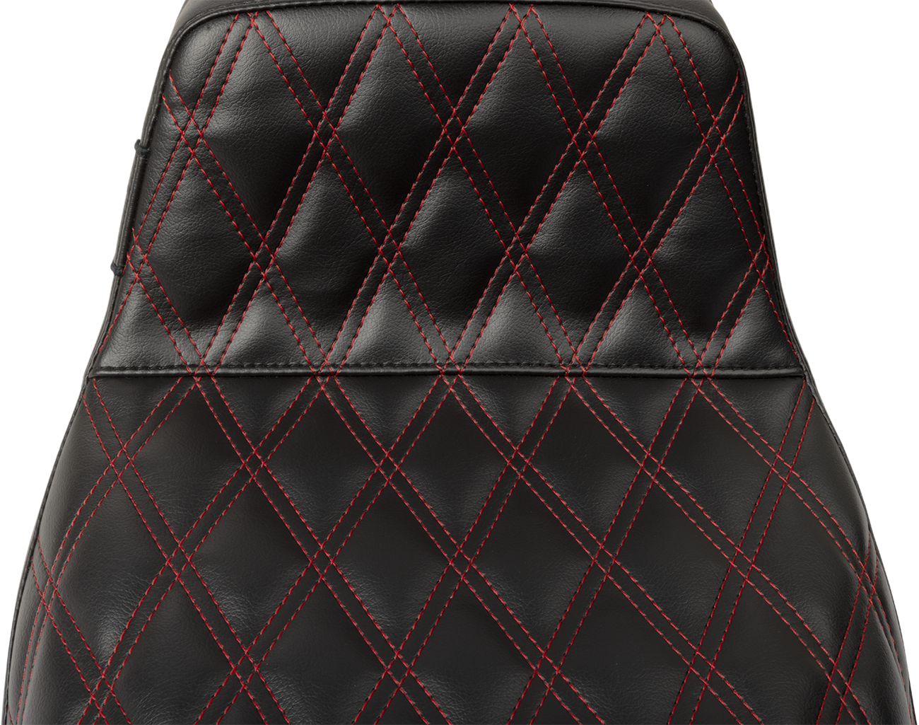 Tailwhip Seat - Red Double Diamond Stitch - FLH/FLT '23-'25