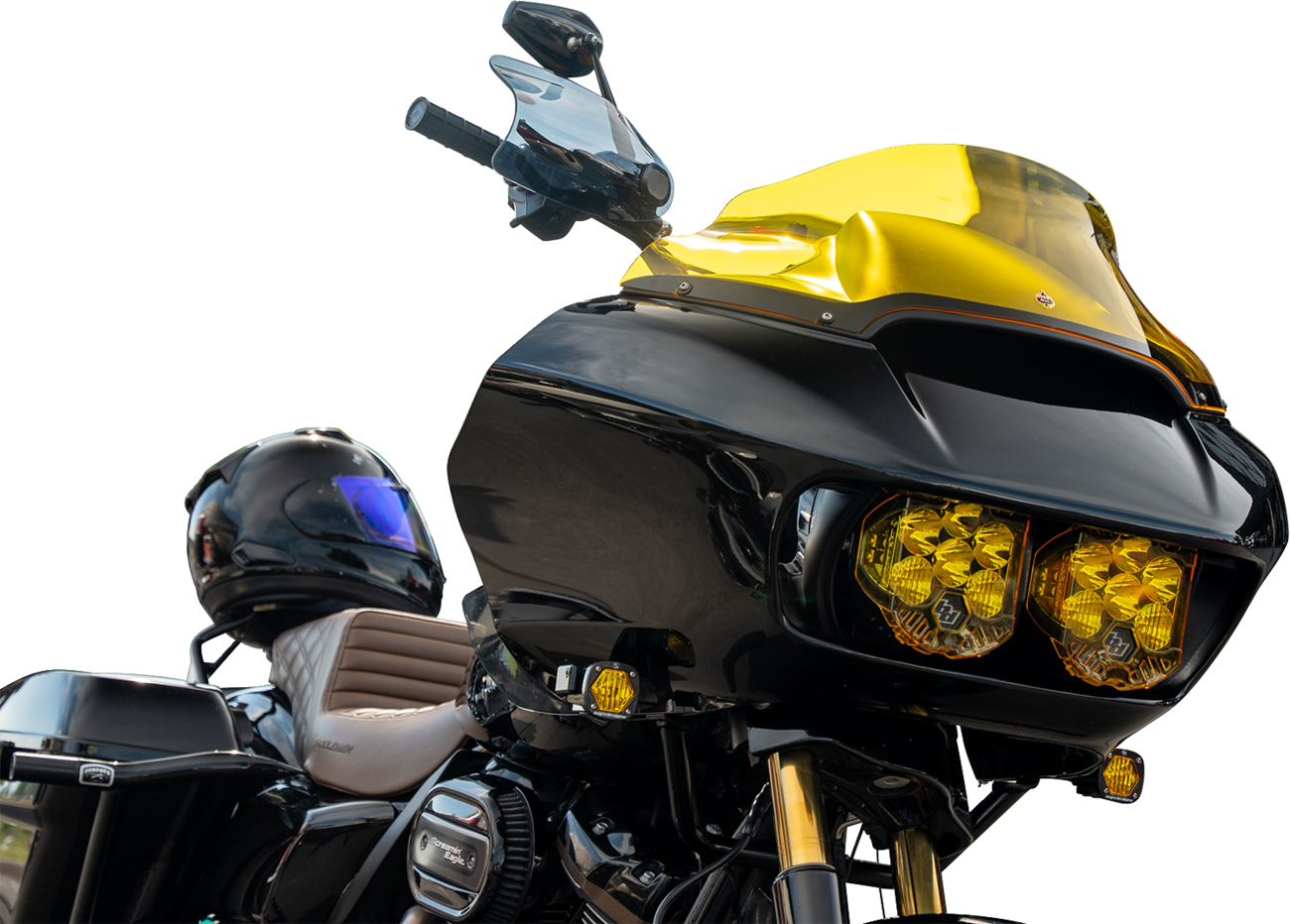 Flare® Handguards - Harley-Davidson Cable Clutch - Dark Smoke