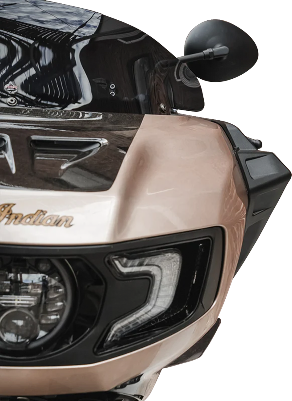 Flare® Wings - Black - '20-'25 Indian