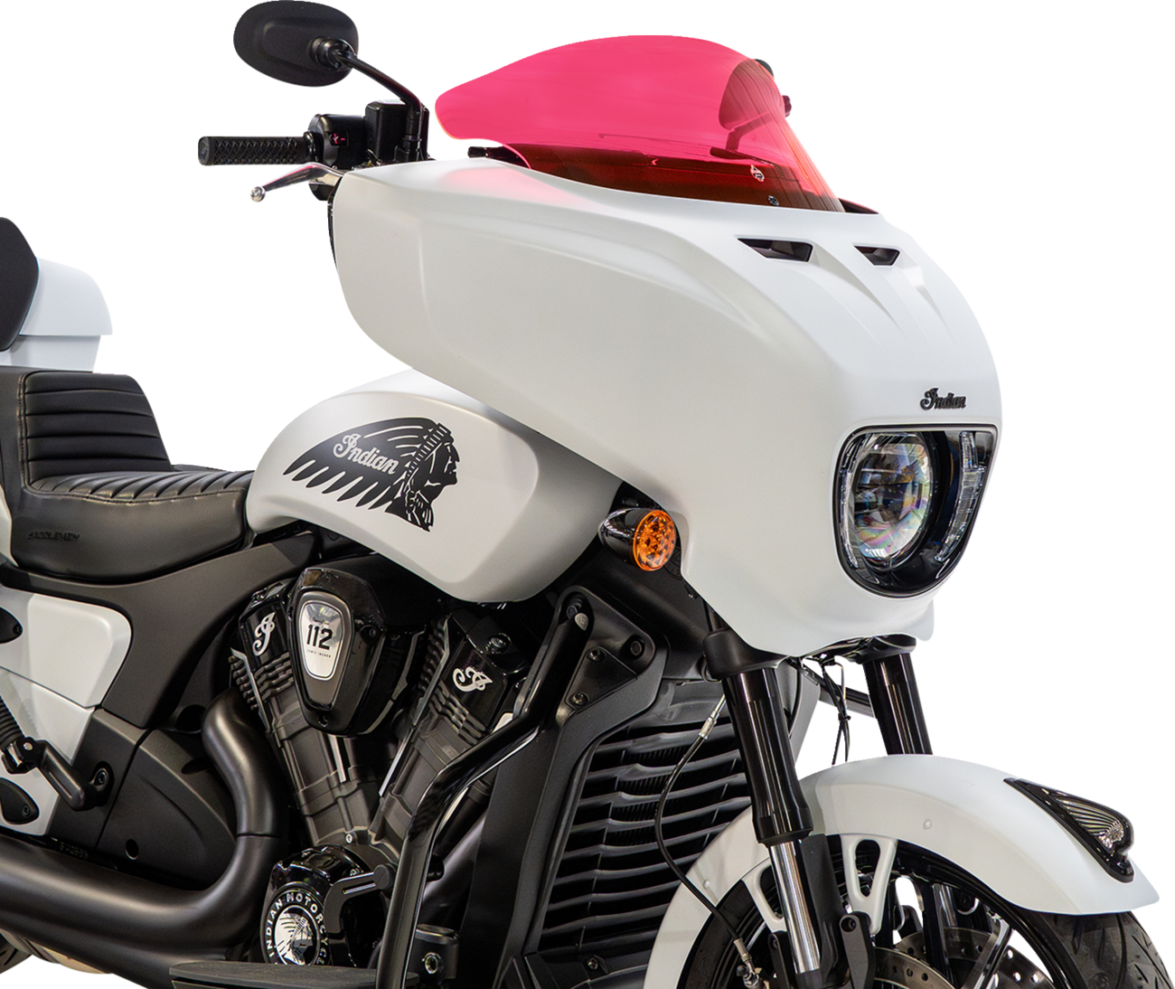 Windshield - 9" - Pink Ice - Chieftain PowerPlus/Roadmaster PowerPlus