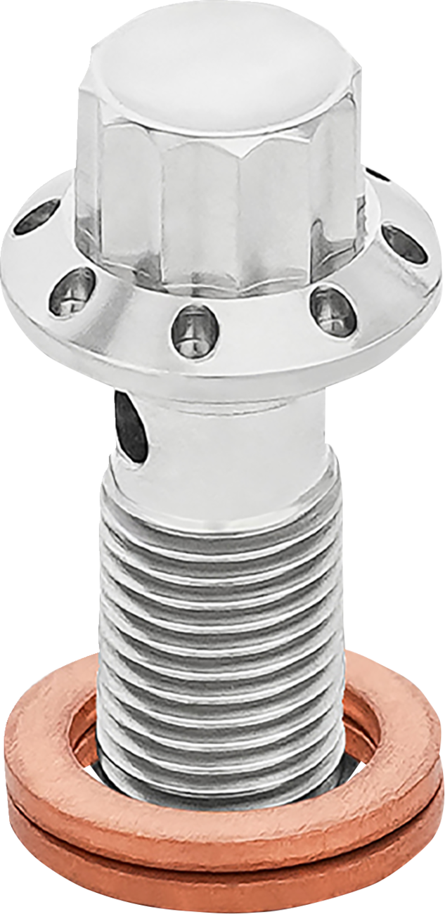 Banjo Bolt - 3/8"-24 - Polished