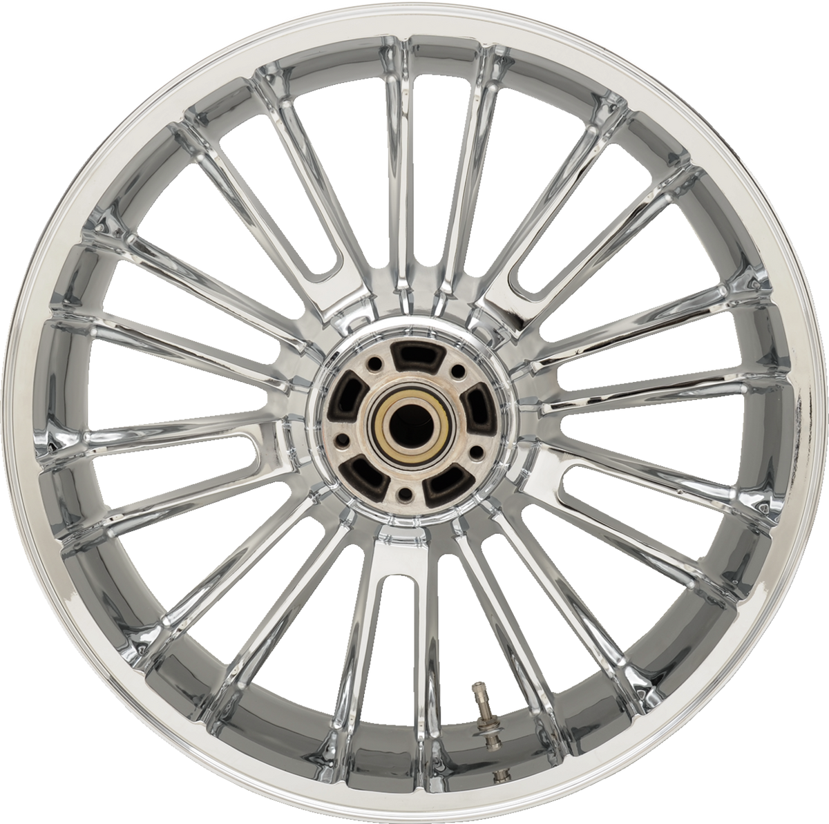 Wheel - Atlantic 3D - Rear - Single Disc/Without ABS - Chrome - 18x5.5 - '09+ FL