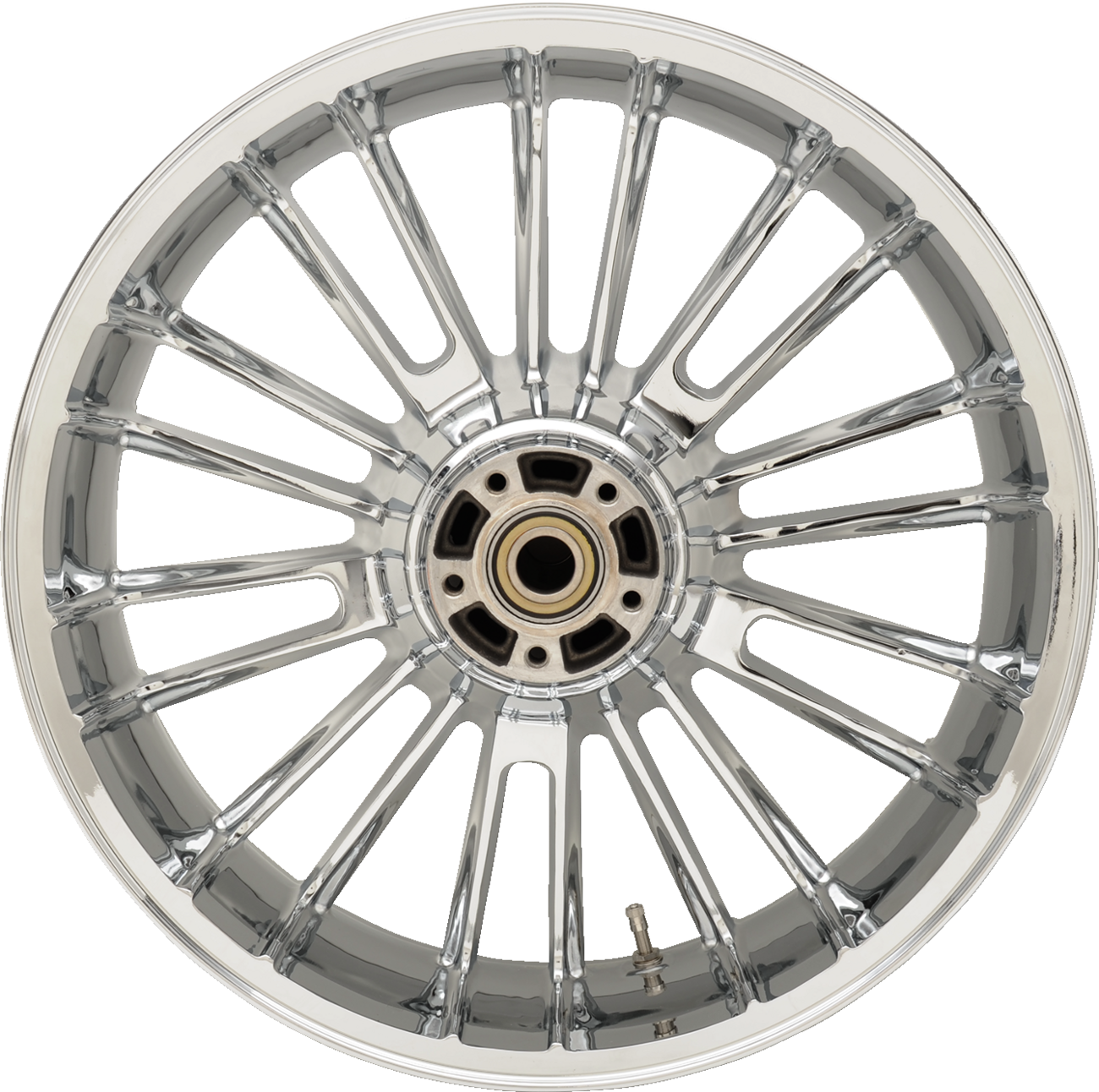 Wheel - Atlantic 3D - Rear - Single Disc/Without ABS - Chrome - 18x5.5 - '09+ FL