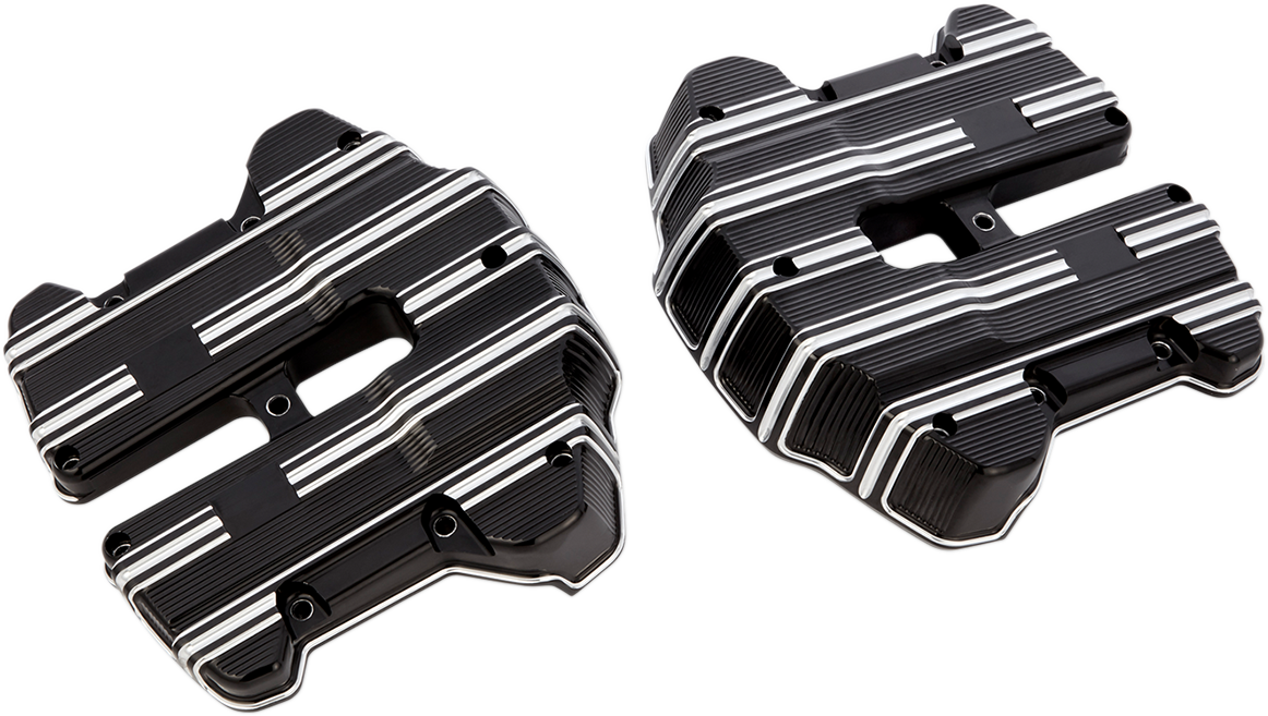 Rocker Box Covers - 10 Gauge - Black