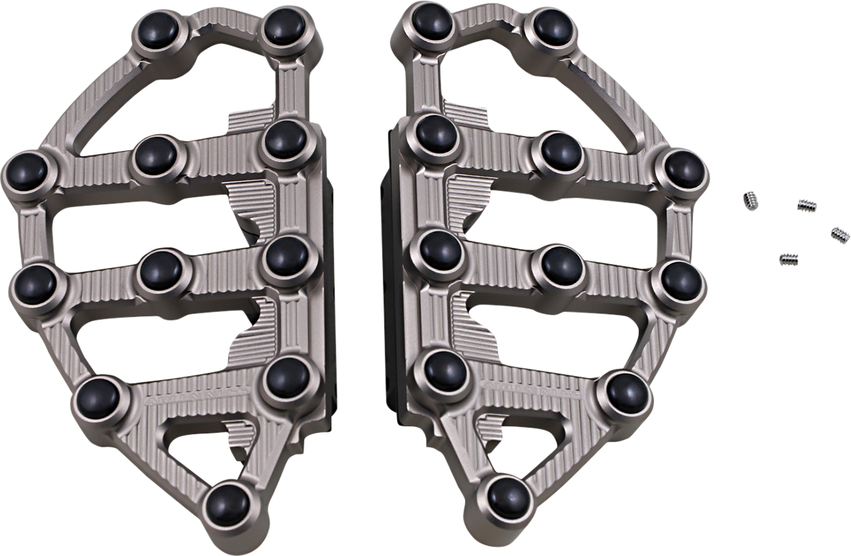 MX Passenger Floorboards - Titanium
