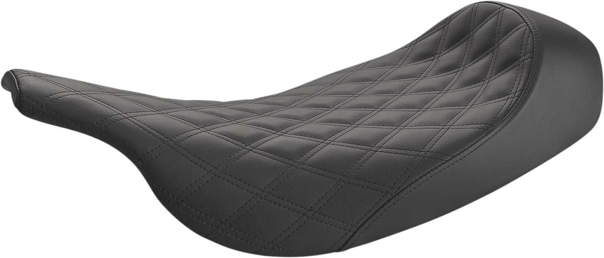 Renegade™ Solo Seat - Lattice Stitched - Black - FL '97-'07