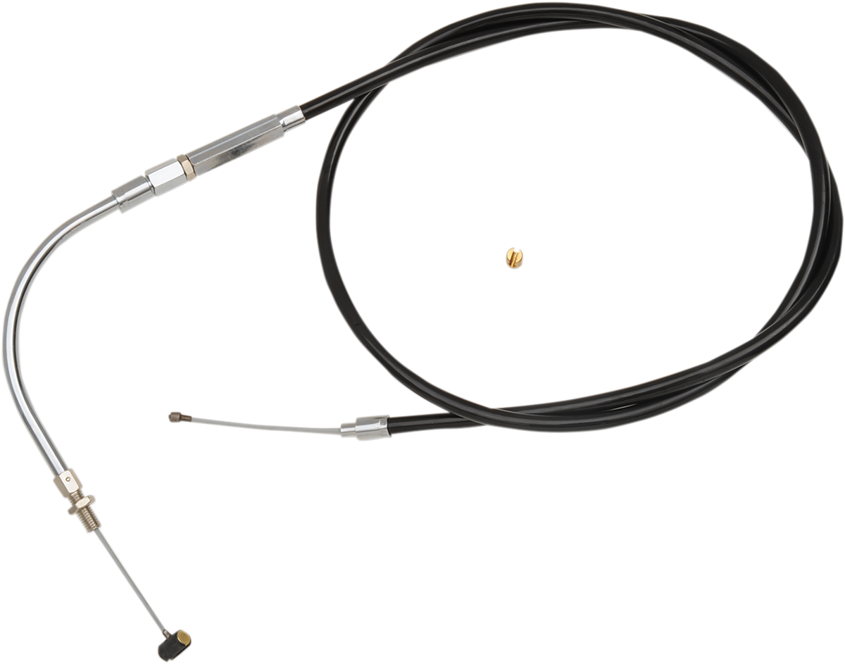 Black Vinyl Clutch Cable - +6" - Victory