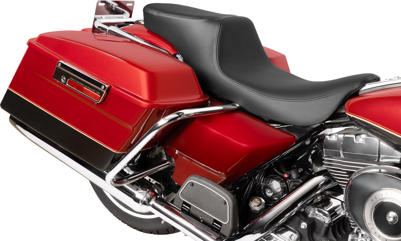 Predator 2-Up Seat - Solar Leather - Smooth - W/O Backrest - FL '97-'07
