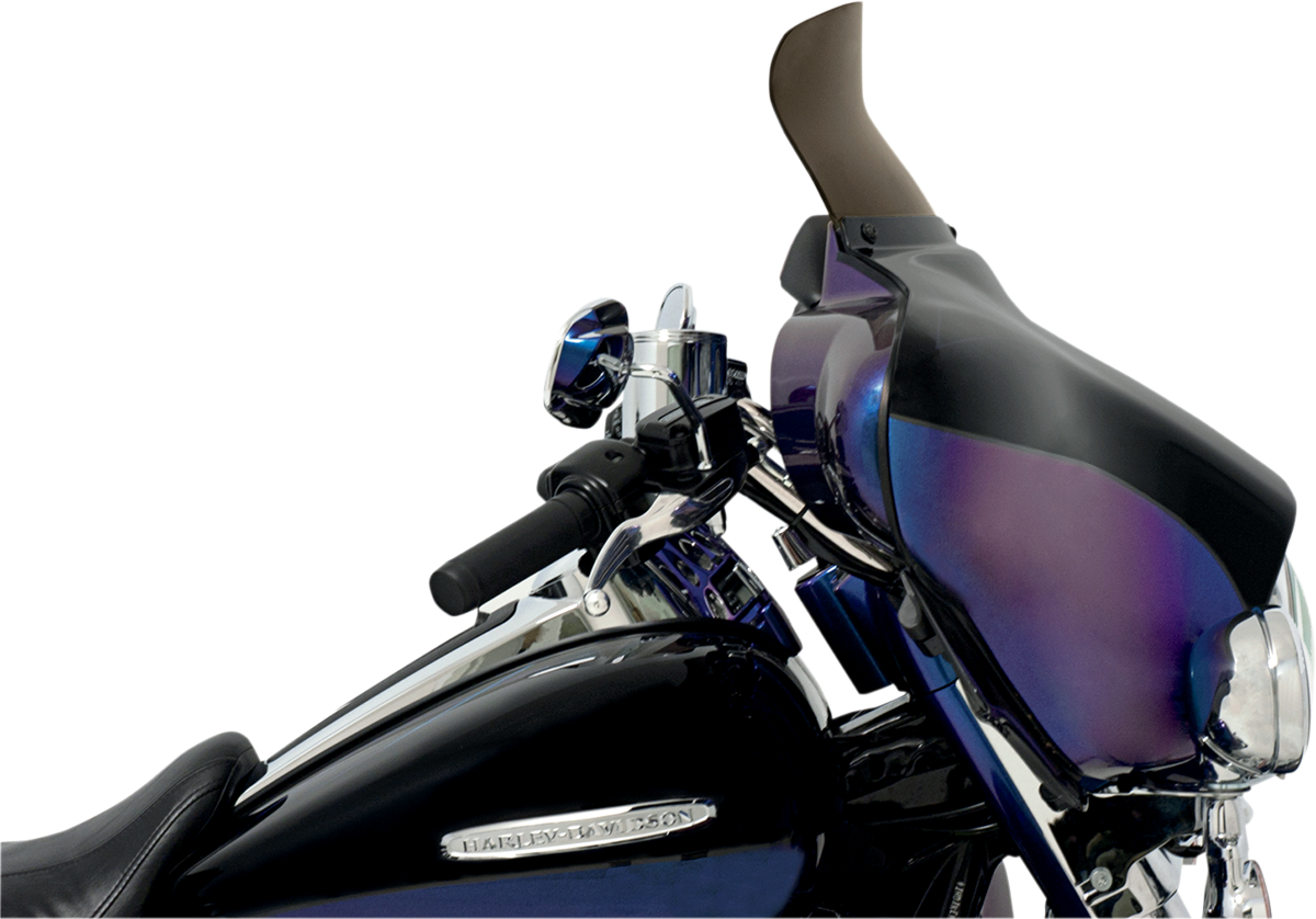 Spoiler Windshield - 6-1/2" - Smoke - FLH
