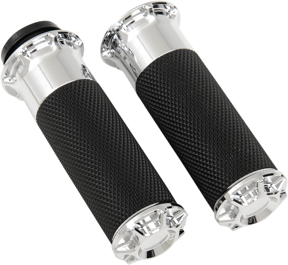 Beveled Grips - TBW - Chrome