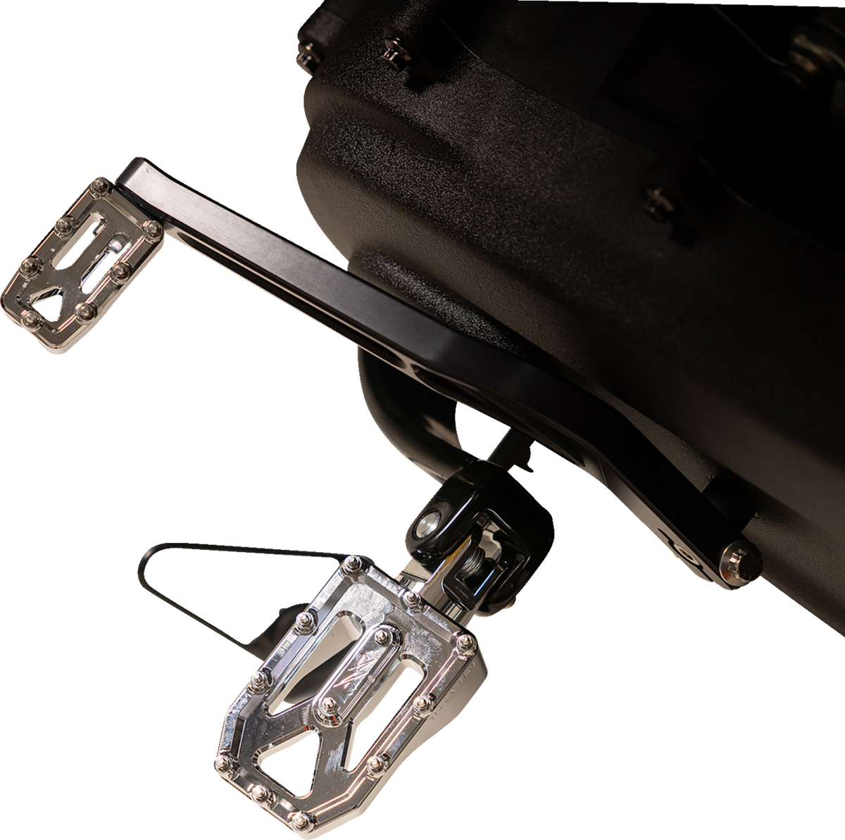 Aggressor Foot Pegs - Rear - Chrome - HD '72-'25