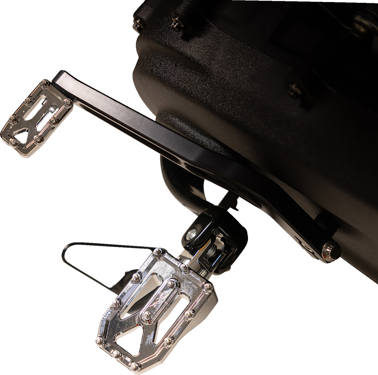Aggressor Foot Pegs - Rear - Chrome - HD '72-'25