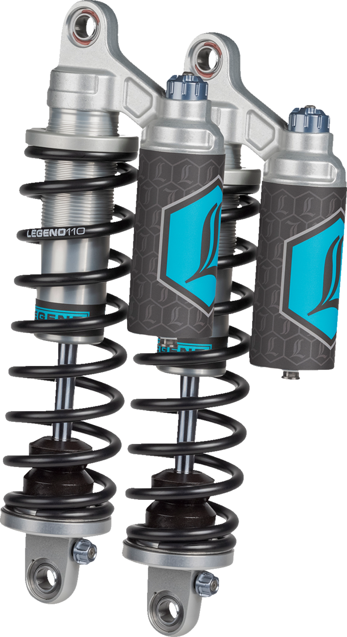 REVO ARC Piggyback Shocks - 13" - Standard - Clear - '99-'17 Dyna