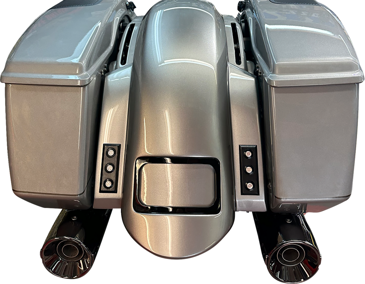 Short Rear Fender - Sport - With Black Plate Frame - Thunder-Pod Taillight