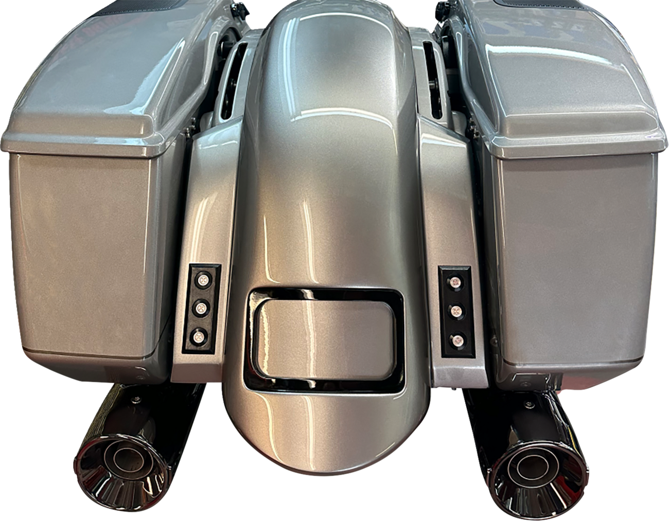 Short Rear Fender - Sport - With Black Plate Frame - Thunder-Pod Taillight