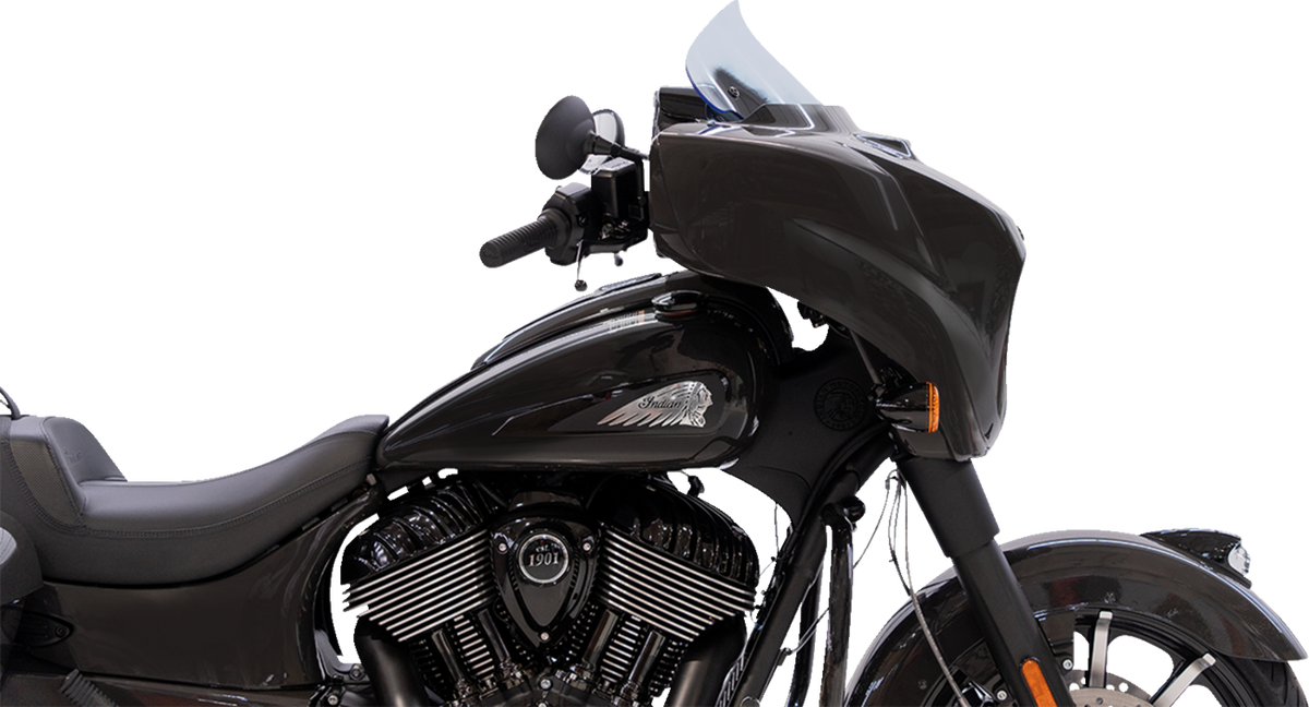 Ice Flare® Windshield - 10" - Blue Ice - '14-'26 Indian