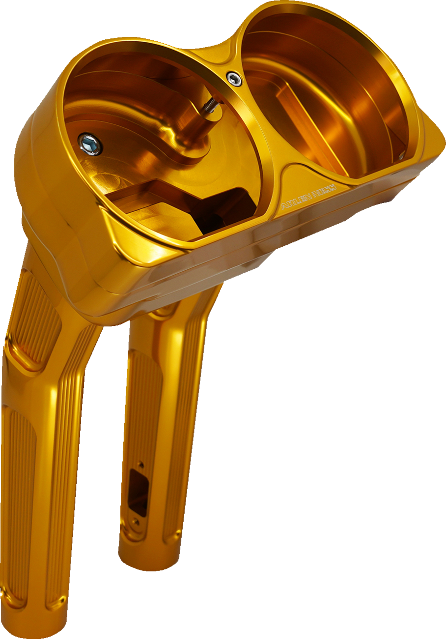 Method Kickback Handlebar Riser - 10" - Gold