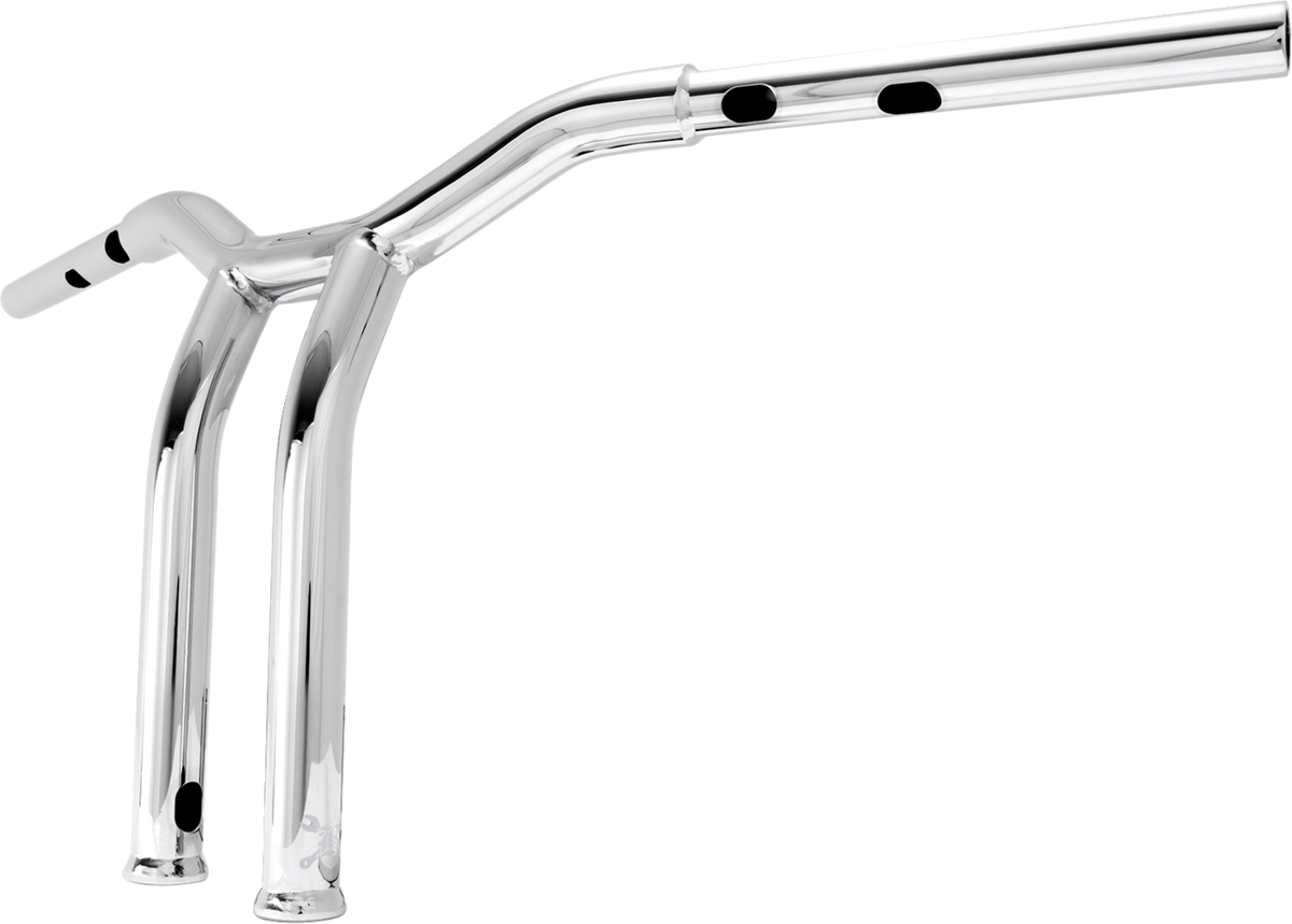 Dominator Handlebar - Touring/Softail - 12" - Chrome