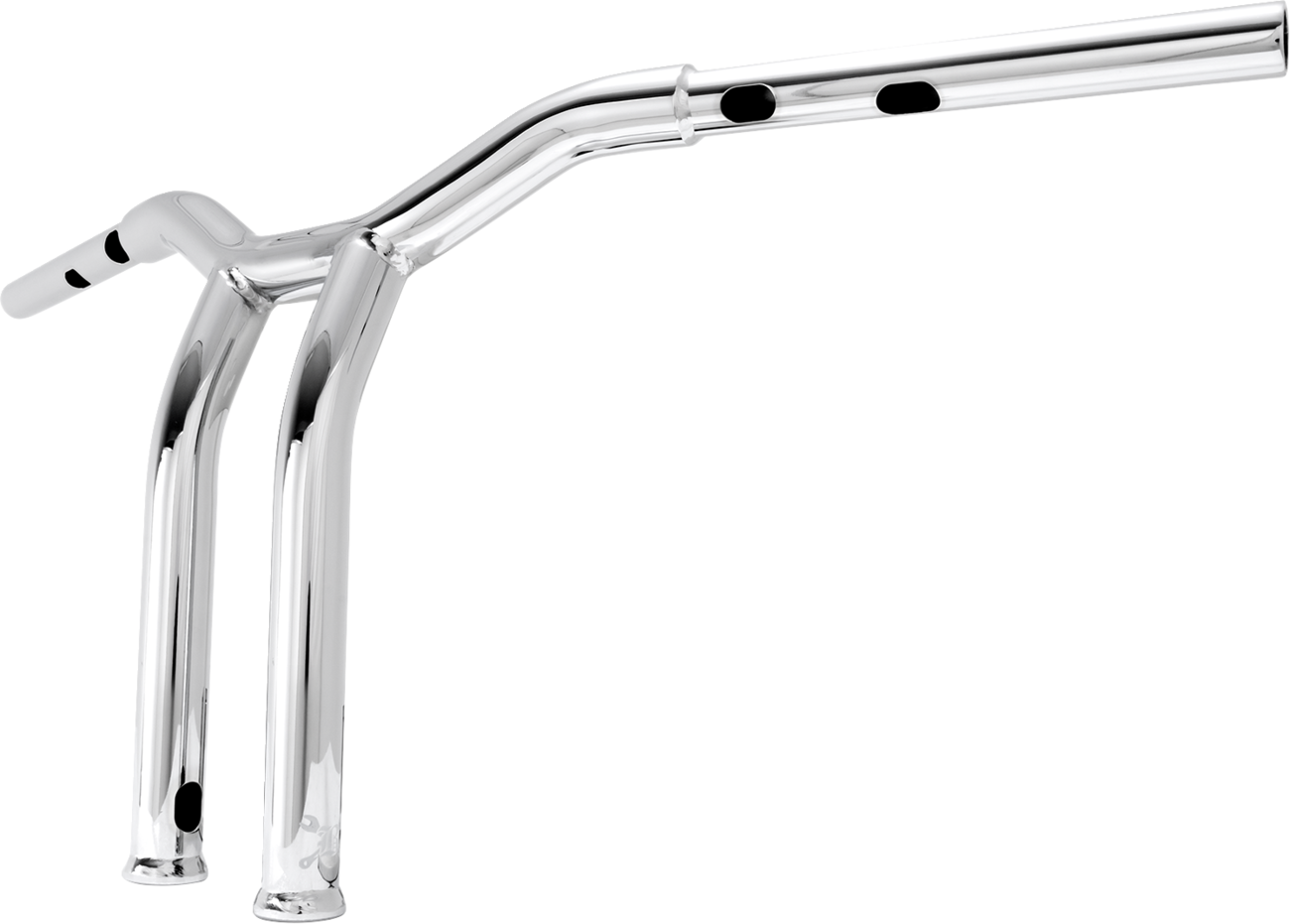 Dominator Handlebar - Touring/Softail - 12" - Chrome