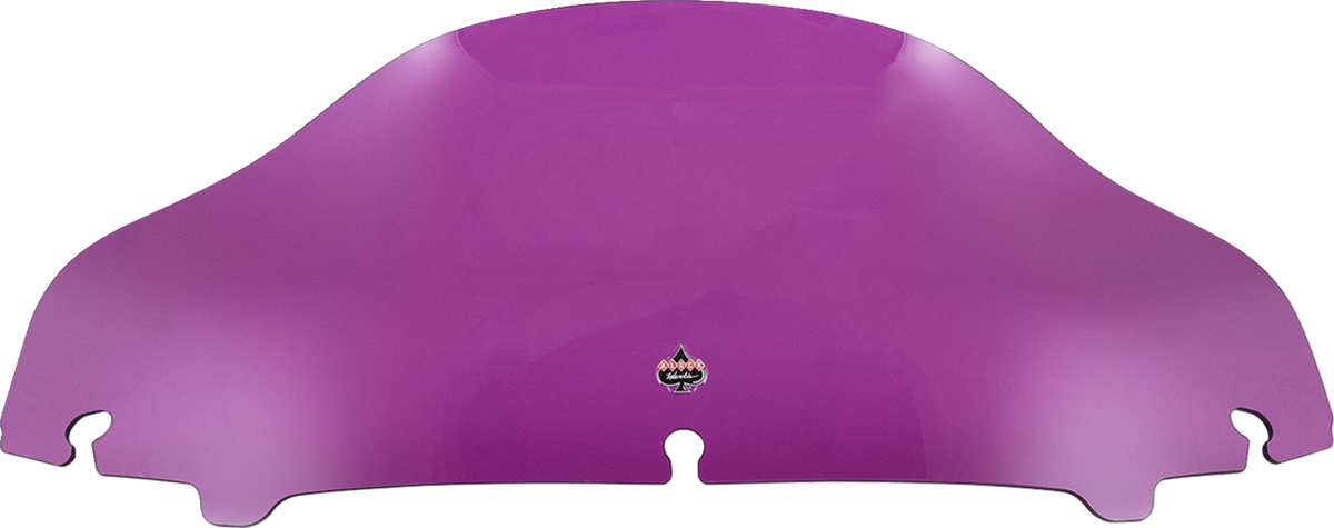 Kolor Flare® Windshield - 6-1/2" - Purple - '14-'25 FLH/FLHT/FLHX