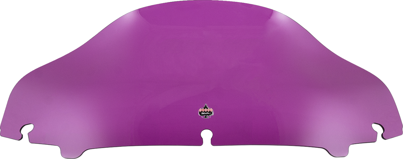Kolor Flare® Windshield - 6-1/2" - Purple - '14-'25 FLH/FLHT/FLHX