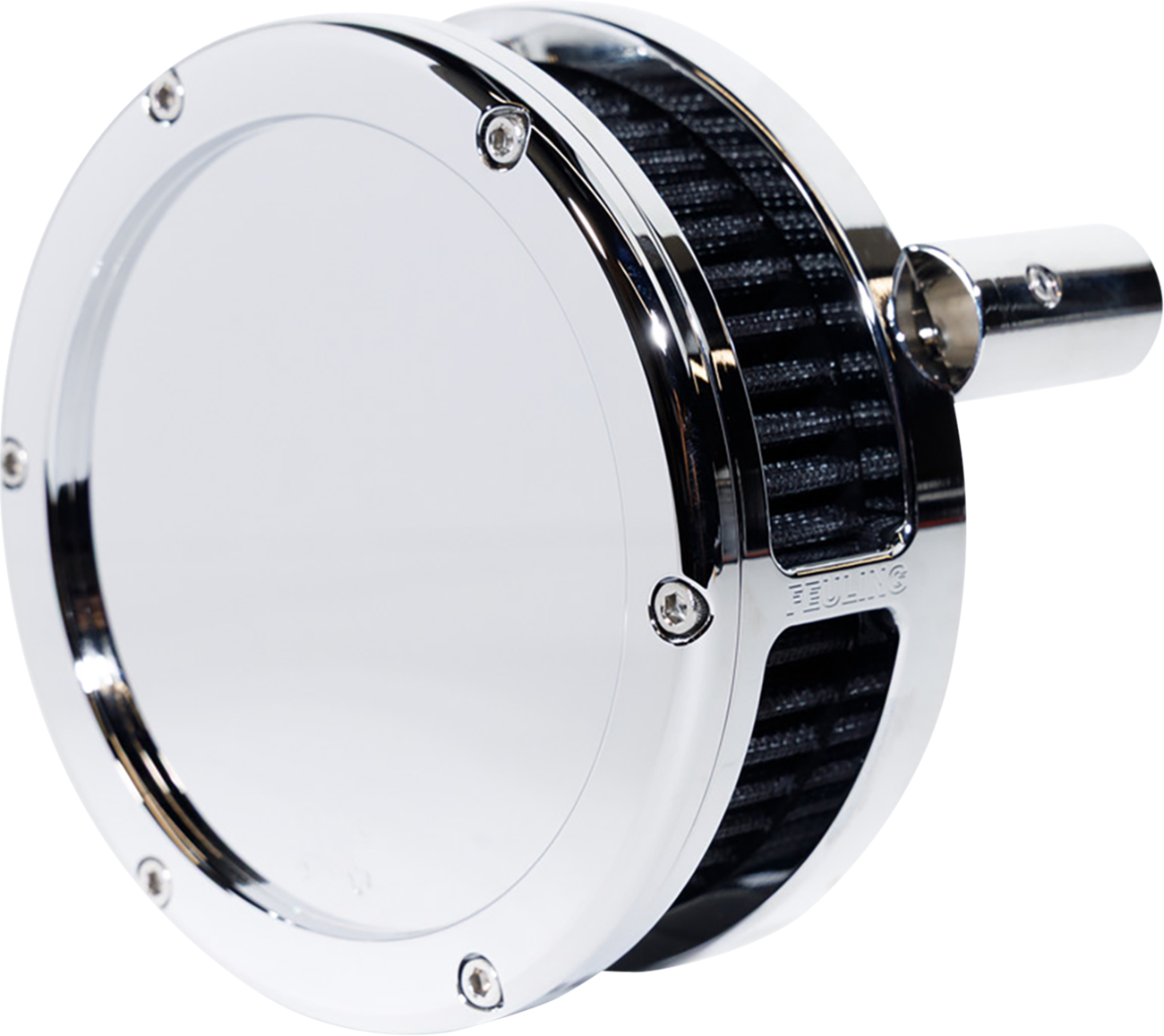 Slim BA Air Cleaner Kit - Chrome - Black Filter - Twin Cam