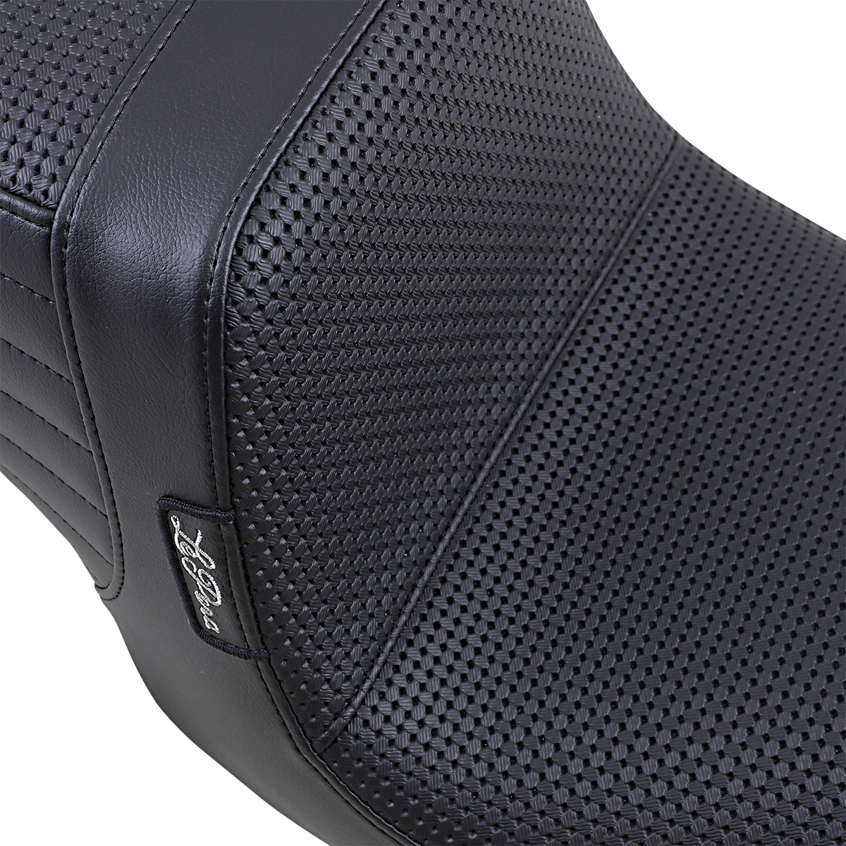 Tailwhip Seat - Basketweave - Black - FXD '96-'03