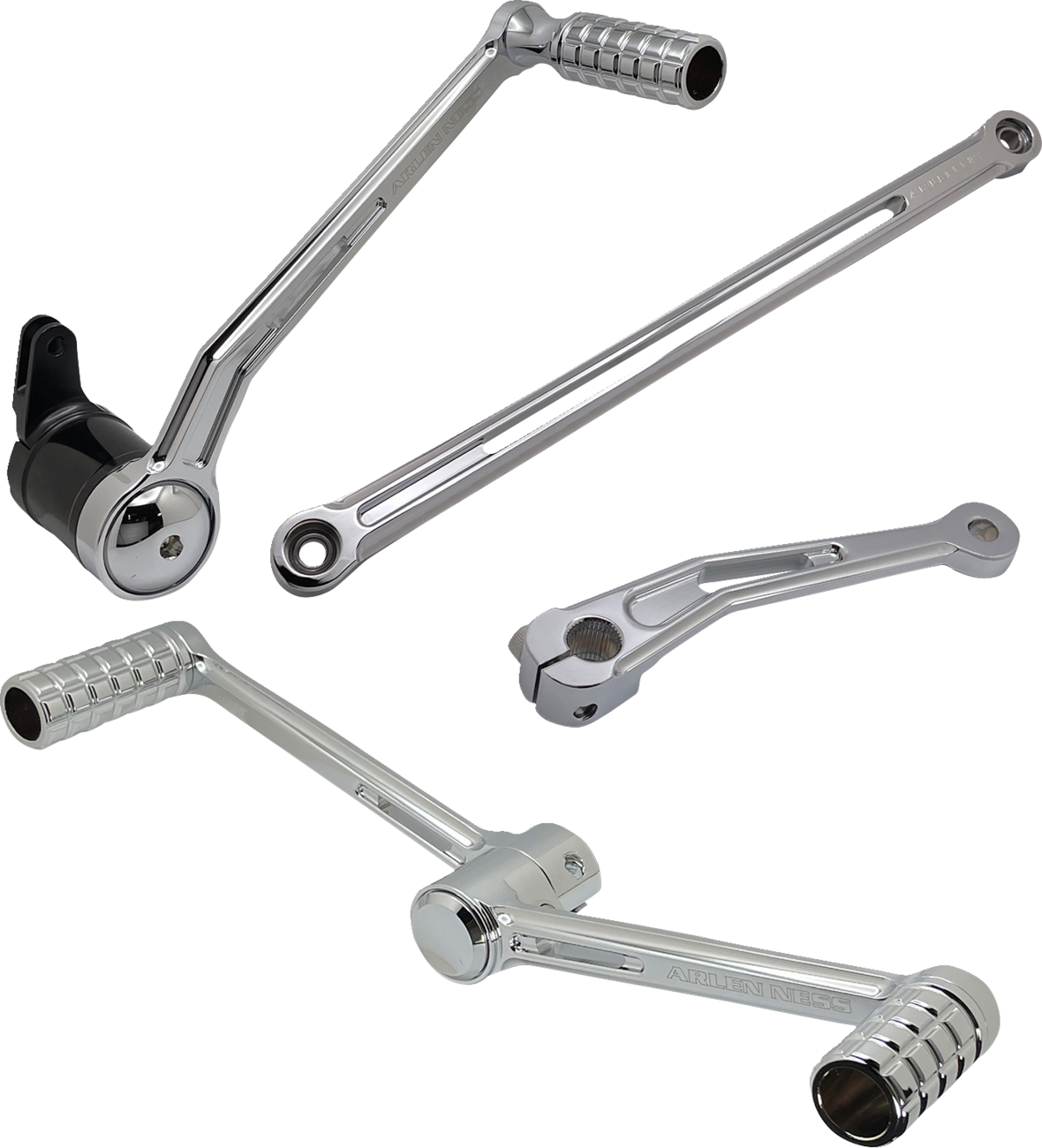 SpeedLiner Foot Control Kit W/ Heel/Toe Shifter - Chrome