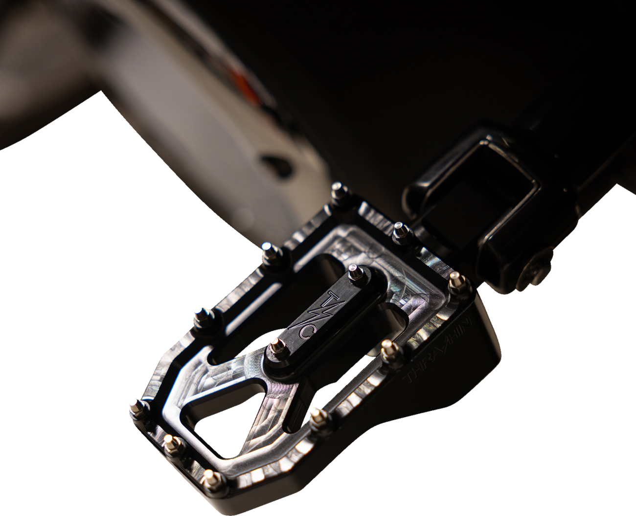 Aggressor Foot Pegs - Rear - Black - HD '72-'25