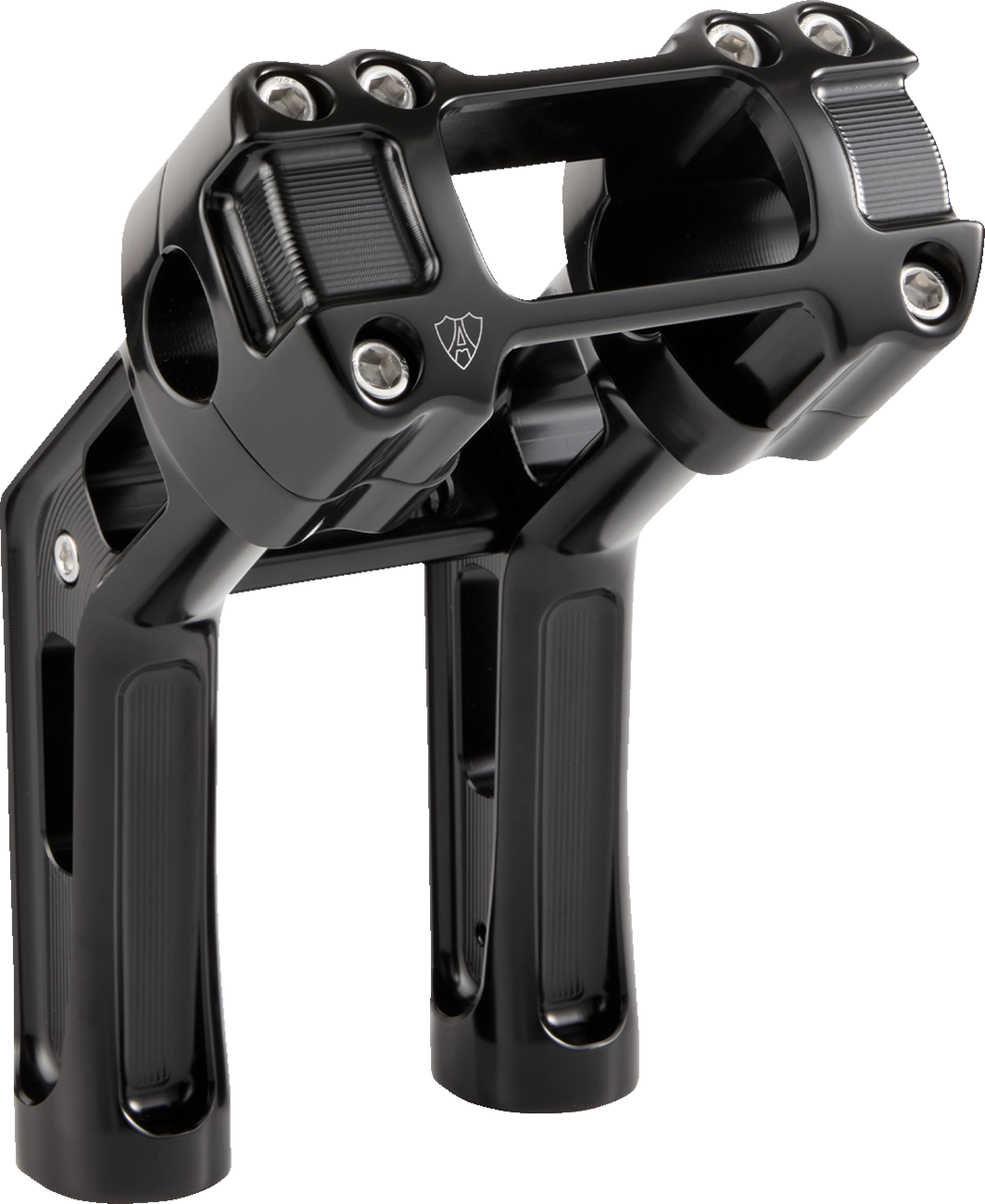 Wayback Risers - 7" - Softail - Black