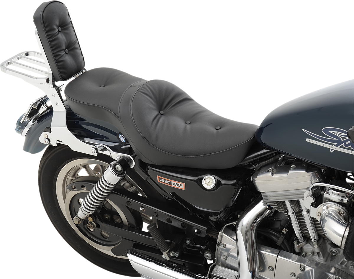 Low-Profile Double Bucket 2-Up Vinyl Seat