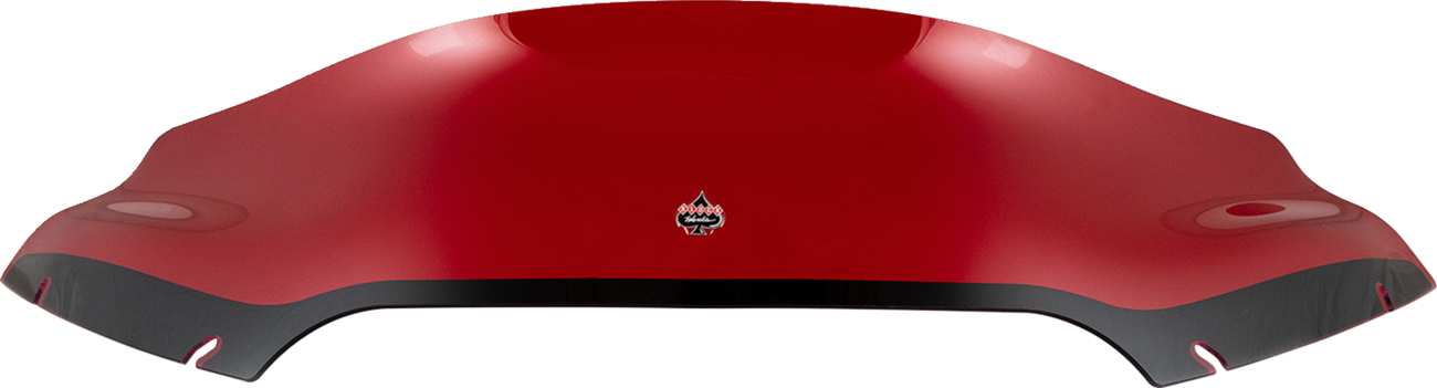 Kolor Flare® Windshield - 6" - Red - '15-'25 FLTR