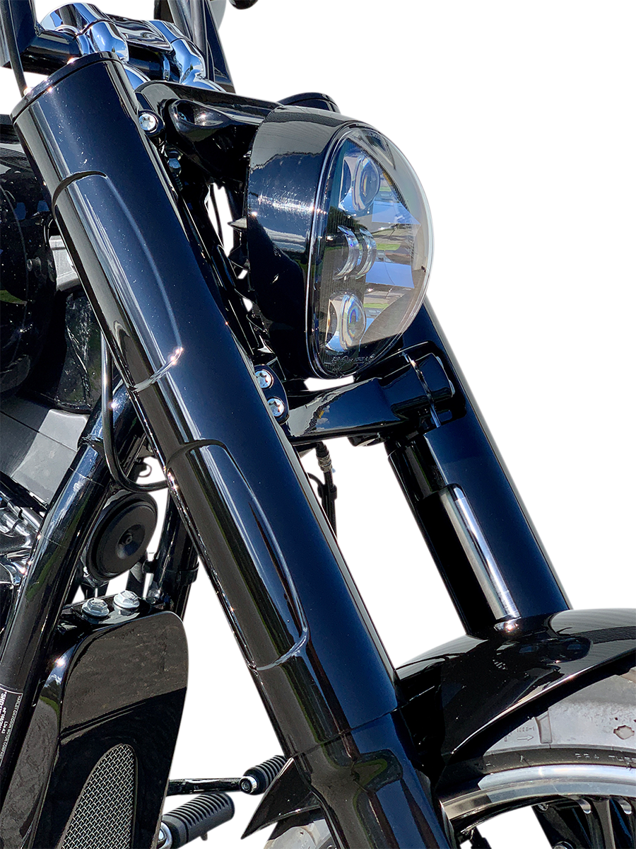 Fork Cover - Black - '18-'24 FXBR/FXBRS