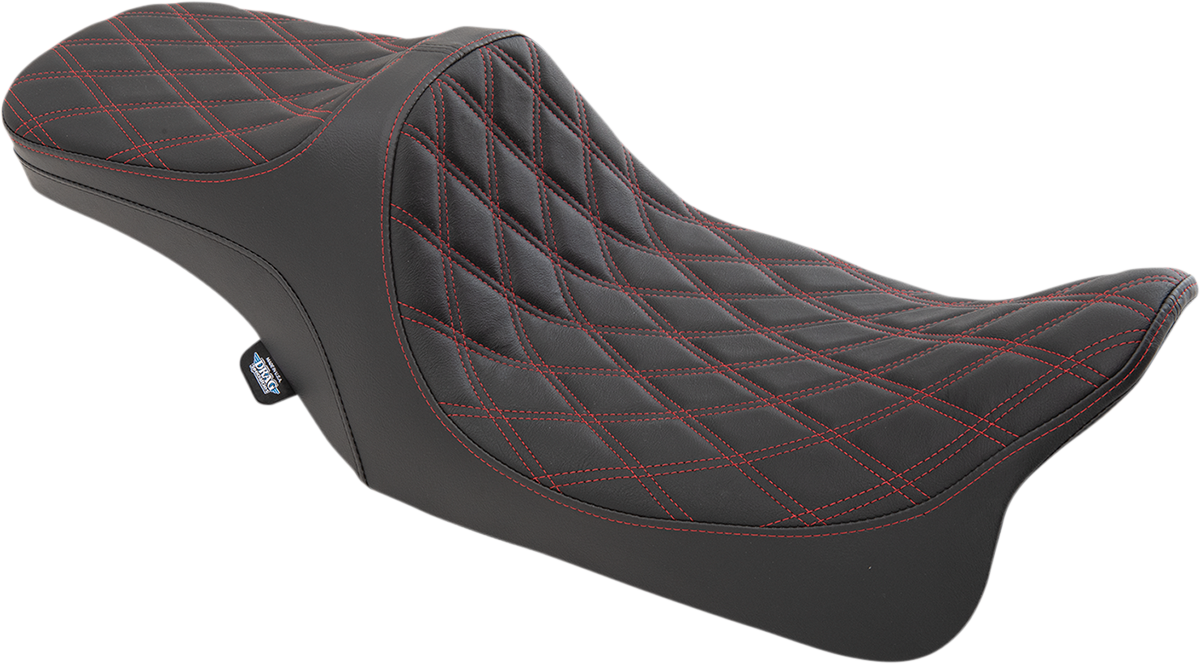 Predator III 2-Up Seat - Double Diamond - Red Thread - FL '99-'07
