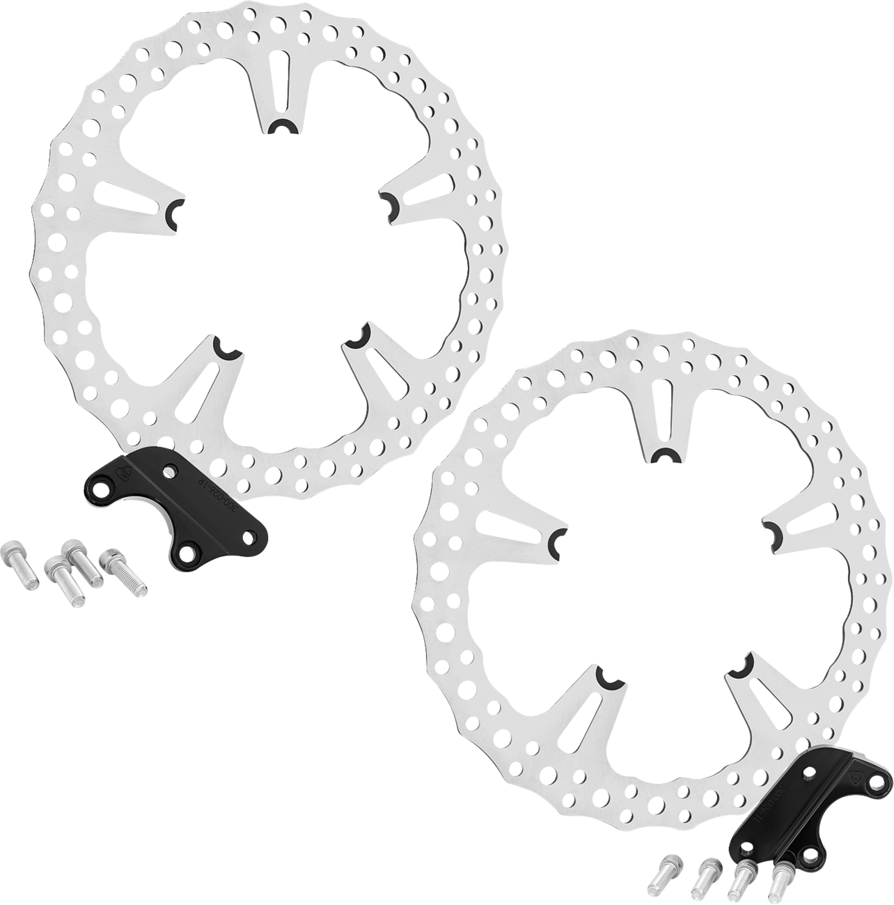 Rotor Kit - Jagged - Left And Right Front - 15"