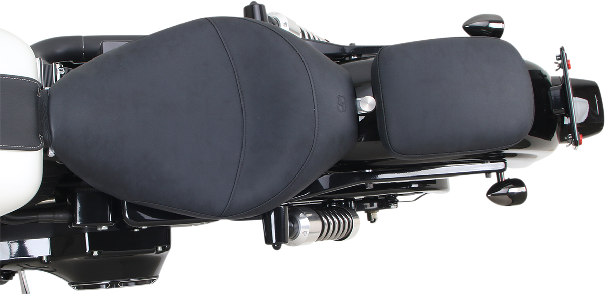 Detachable Pillion Pad - Saddlehyde S3 - Brushed - 7"