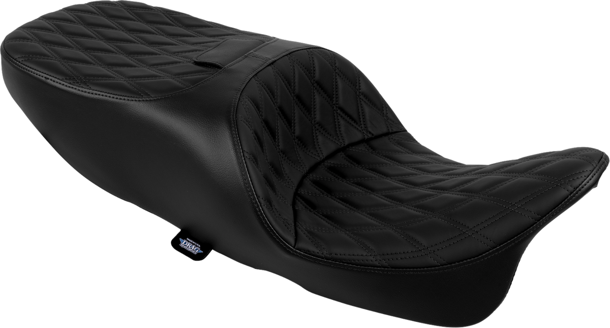 Freedom Seat - Solar Leather - Double Diamond Black Stitch - FLRT/FLTRT '15-'25