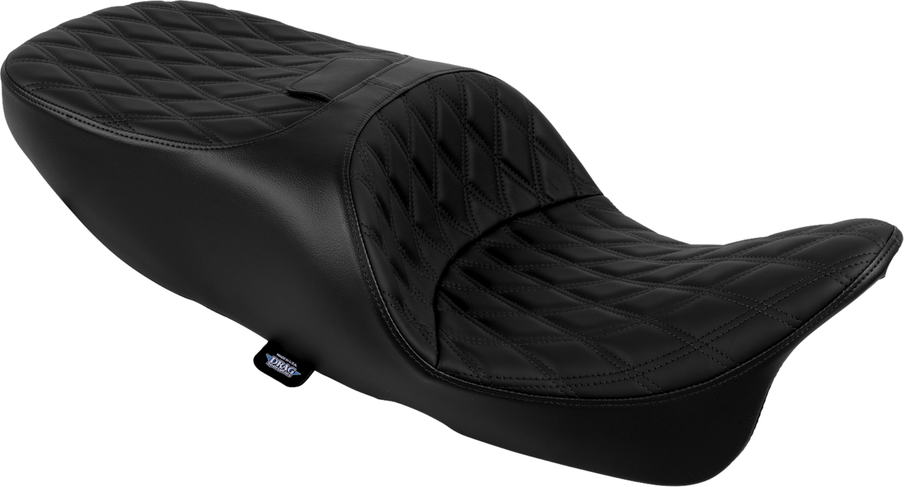 Freedom Seat - Solar Leather - Double Diamond Black Stitch - FLRT/FLTRT '15-'25