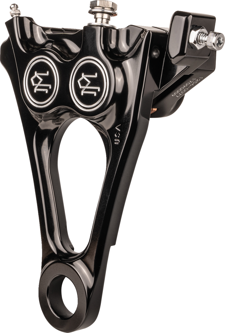 4-Piston Differential-Bore Rear Caliper