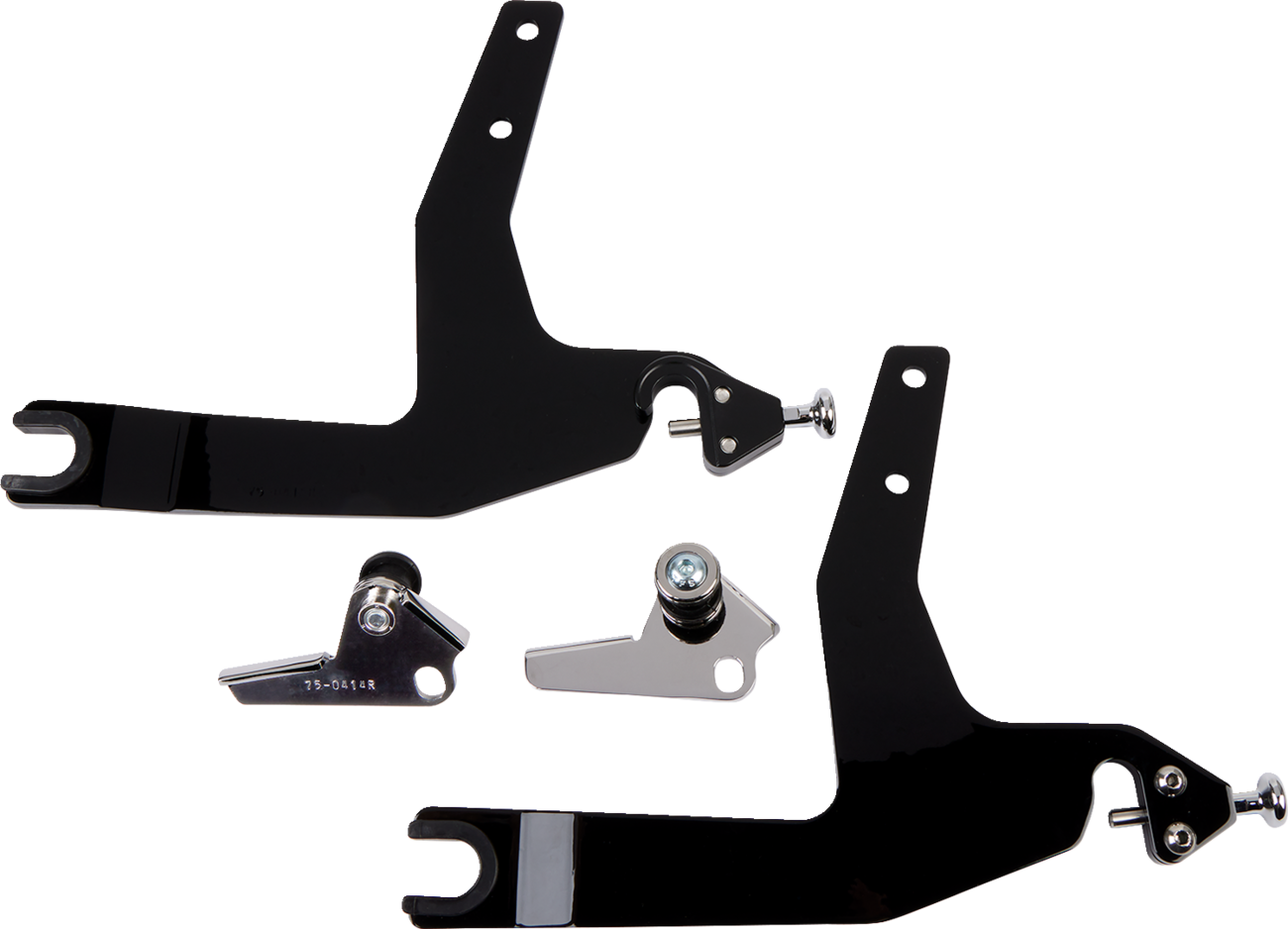 Backrest Kit - 11" - Black - Softail