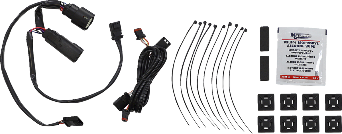 Latch Light - Saddlebag - Dual Color - Smoke - Chrome