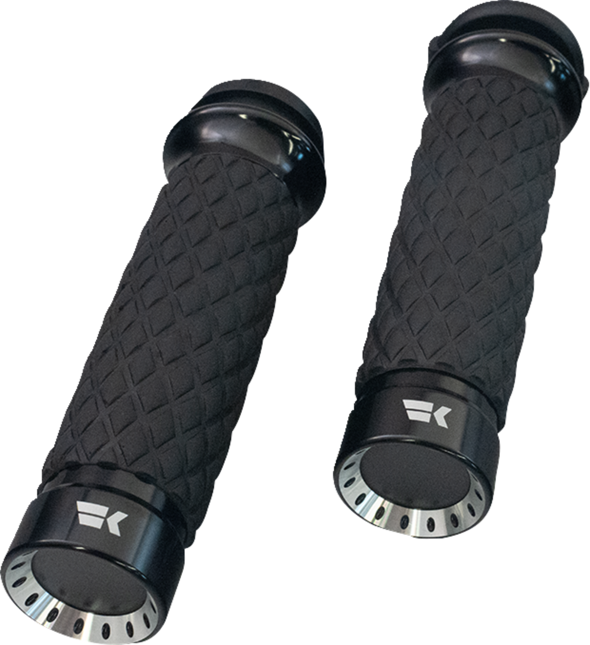 Turbine Grips - Custom Contour - Diamond - Black